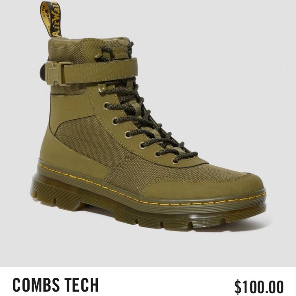 Green doc martens